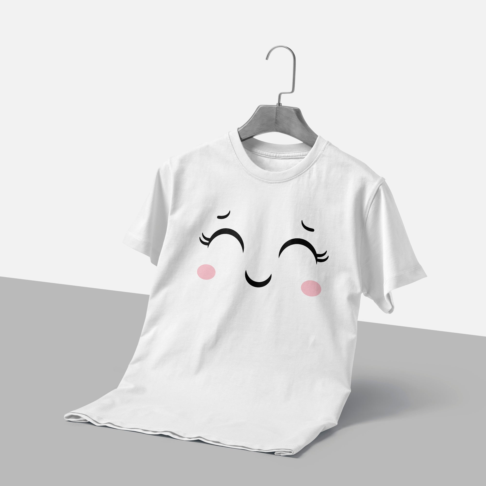 Wink and Kiss Kawaii Face T-Shirt