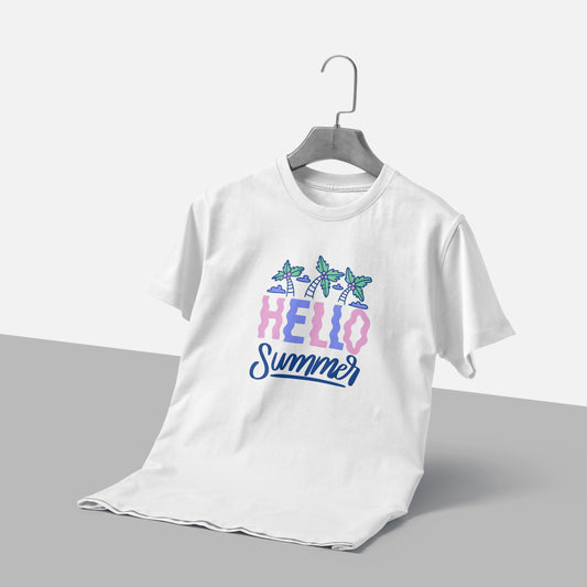 Hello Summer Palms T-Shirt