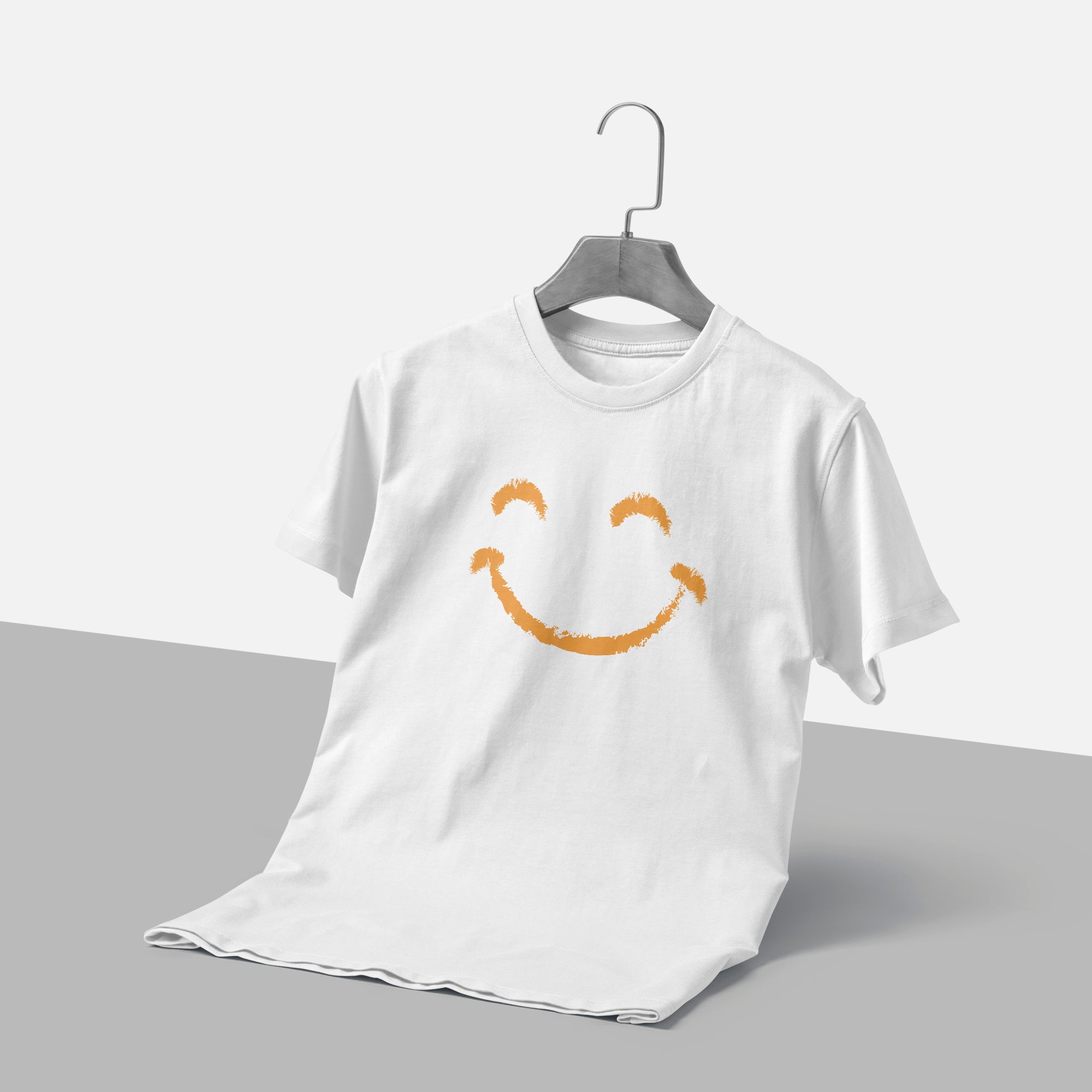 Happy Smiley Face with Brush Strokes T-Shirt