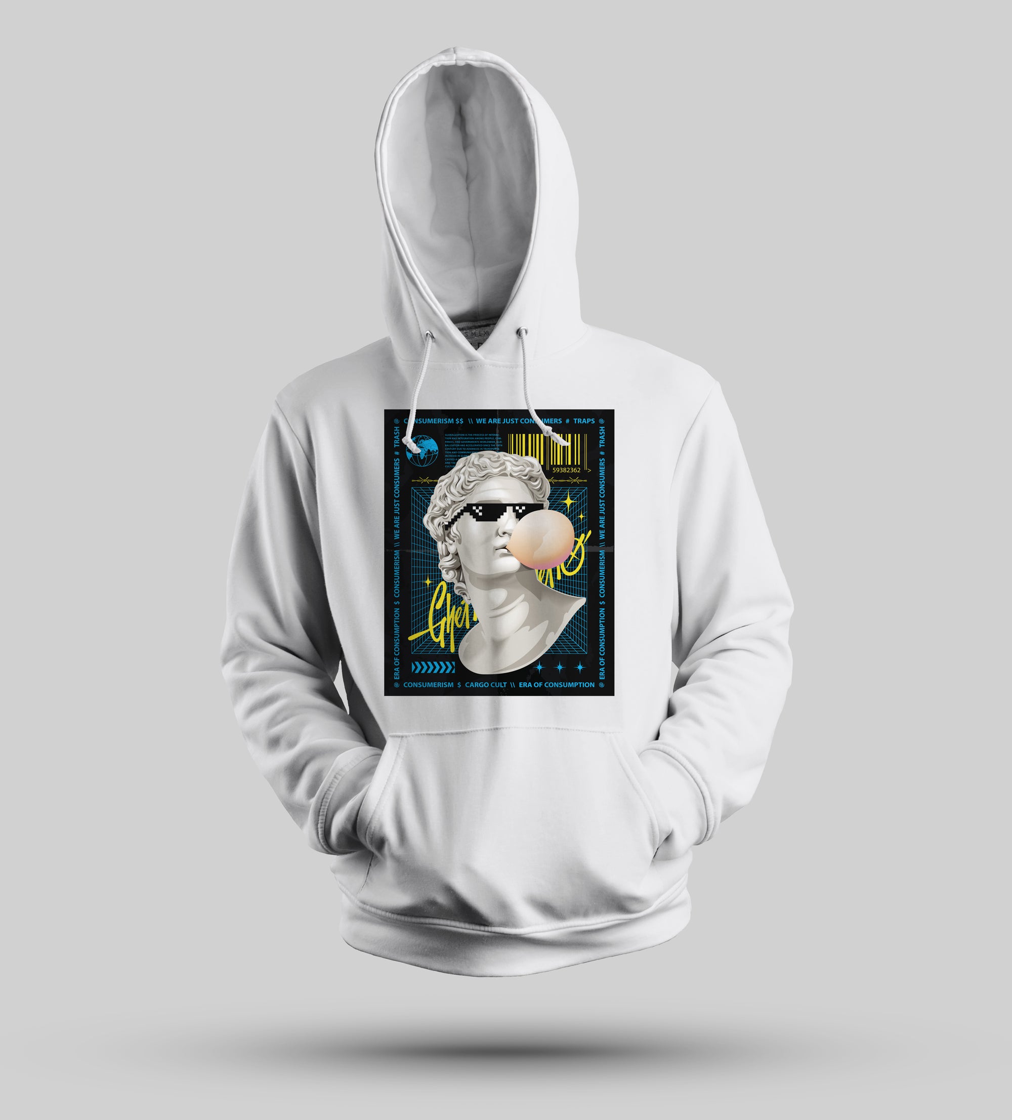 Modern Muse Hoodie Classical Art Reimagined