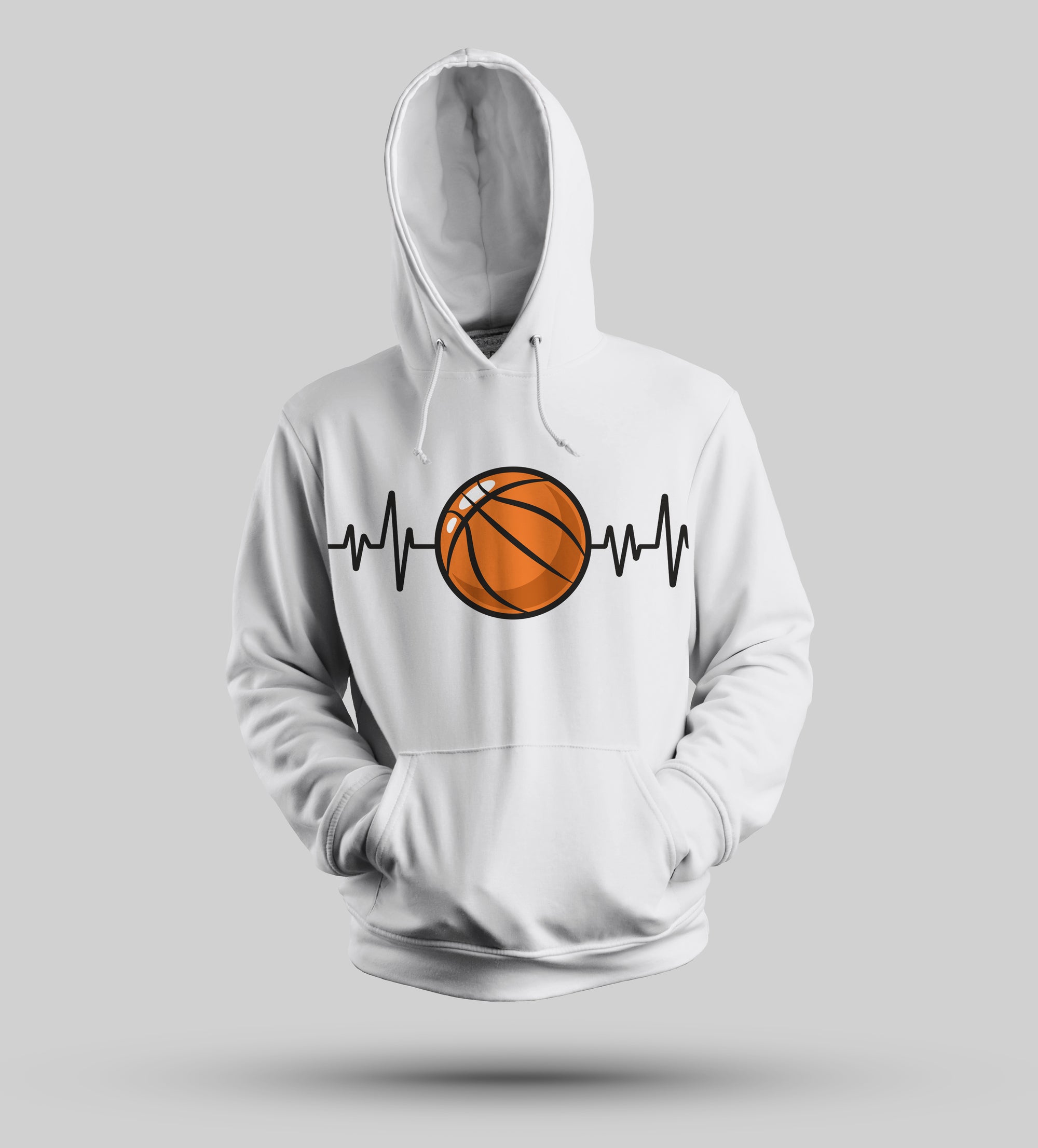 Pulse of the Game Basketball Hoodie