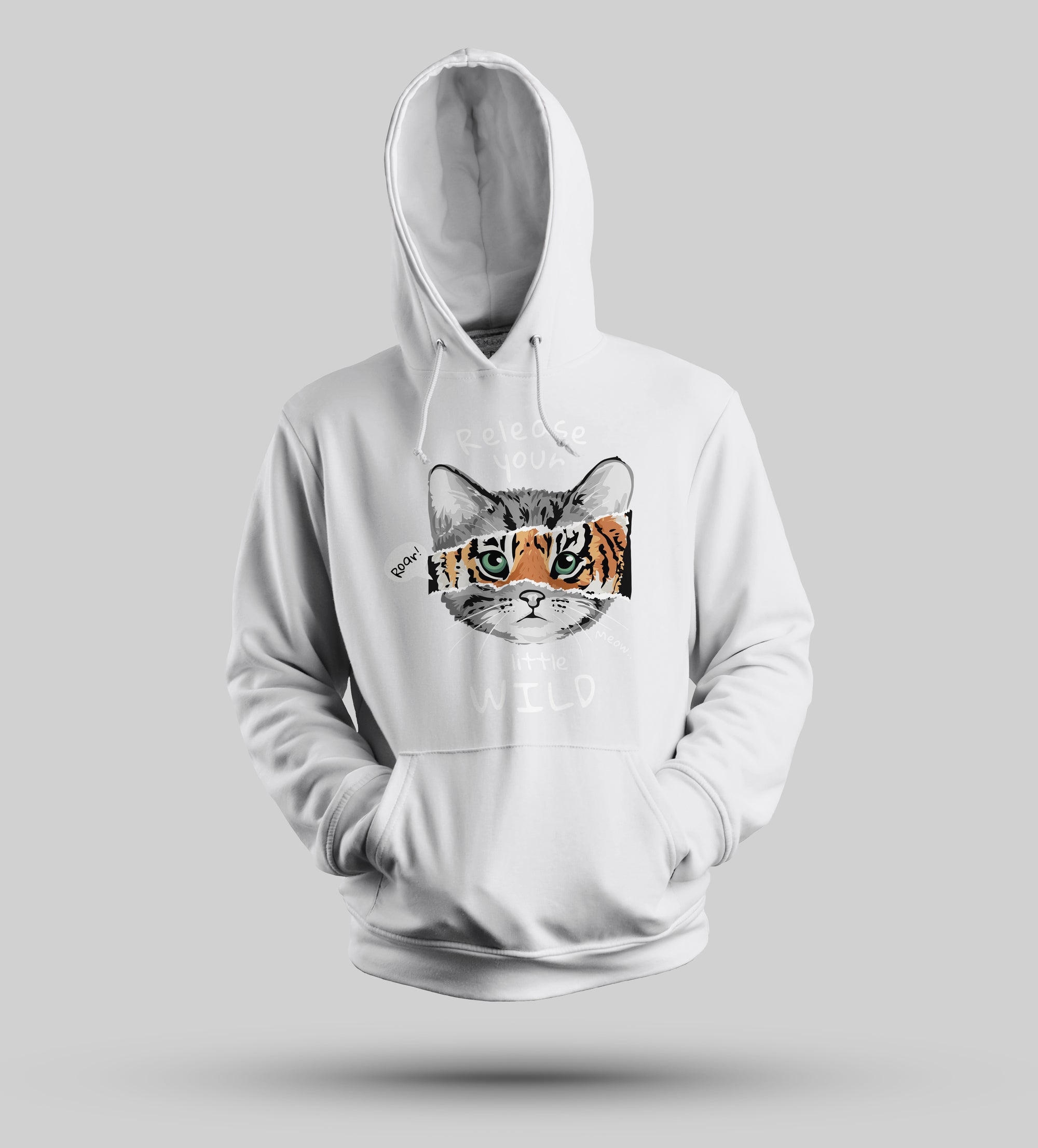 Wild Whiskers Hoodie Embrace Your Feral Side