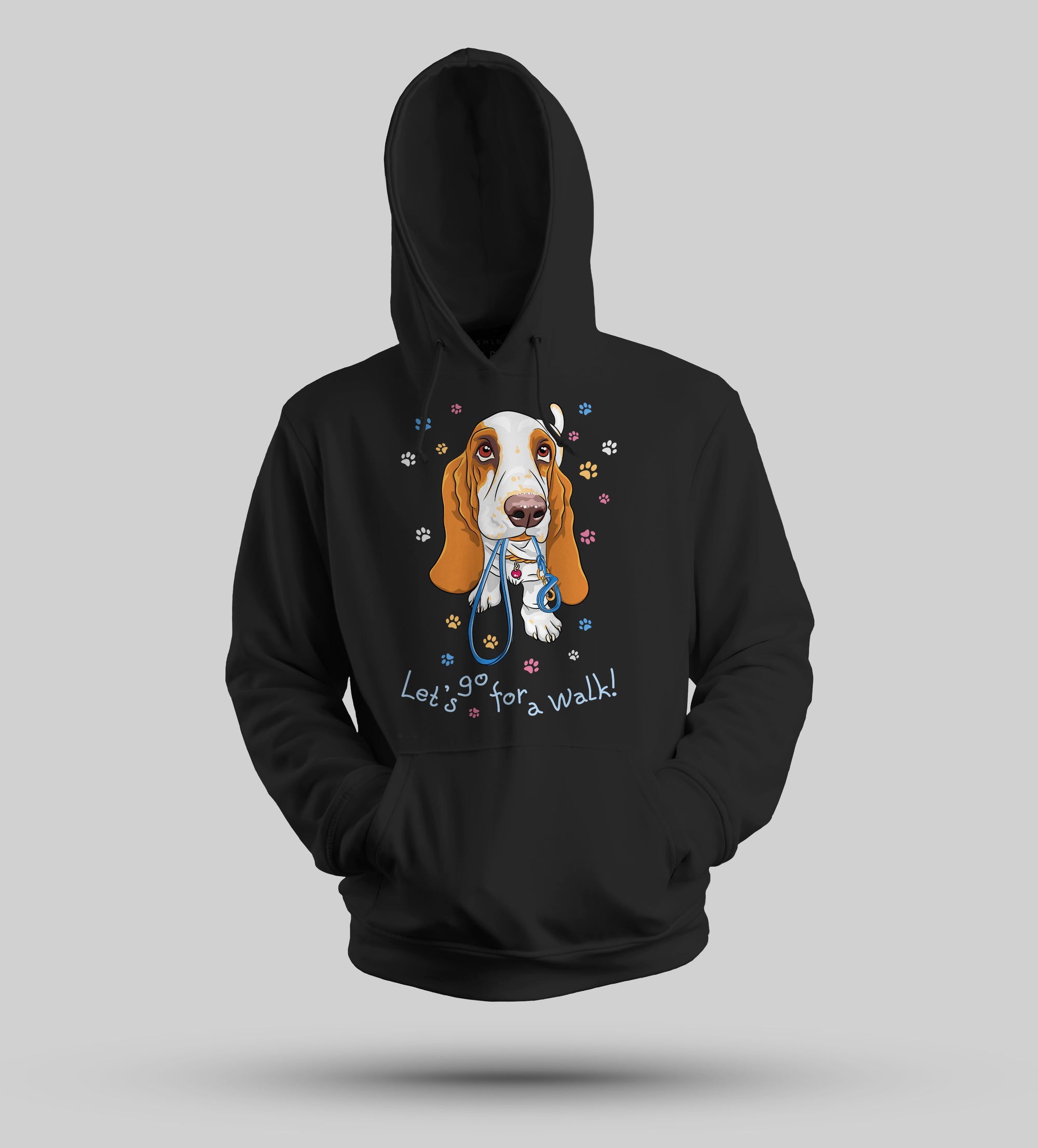 Cheerful Canine Hoodie - Ready for Adventure