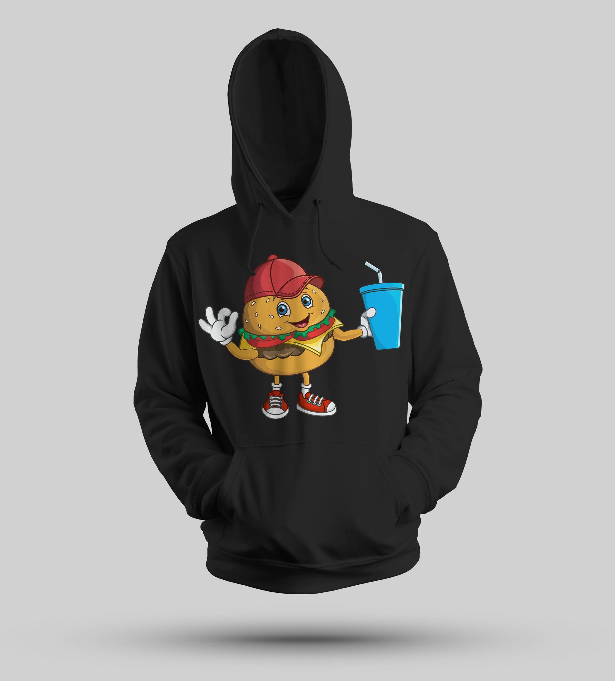 Snack Time Fun Hoodie - Chill Out with Style