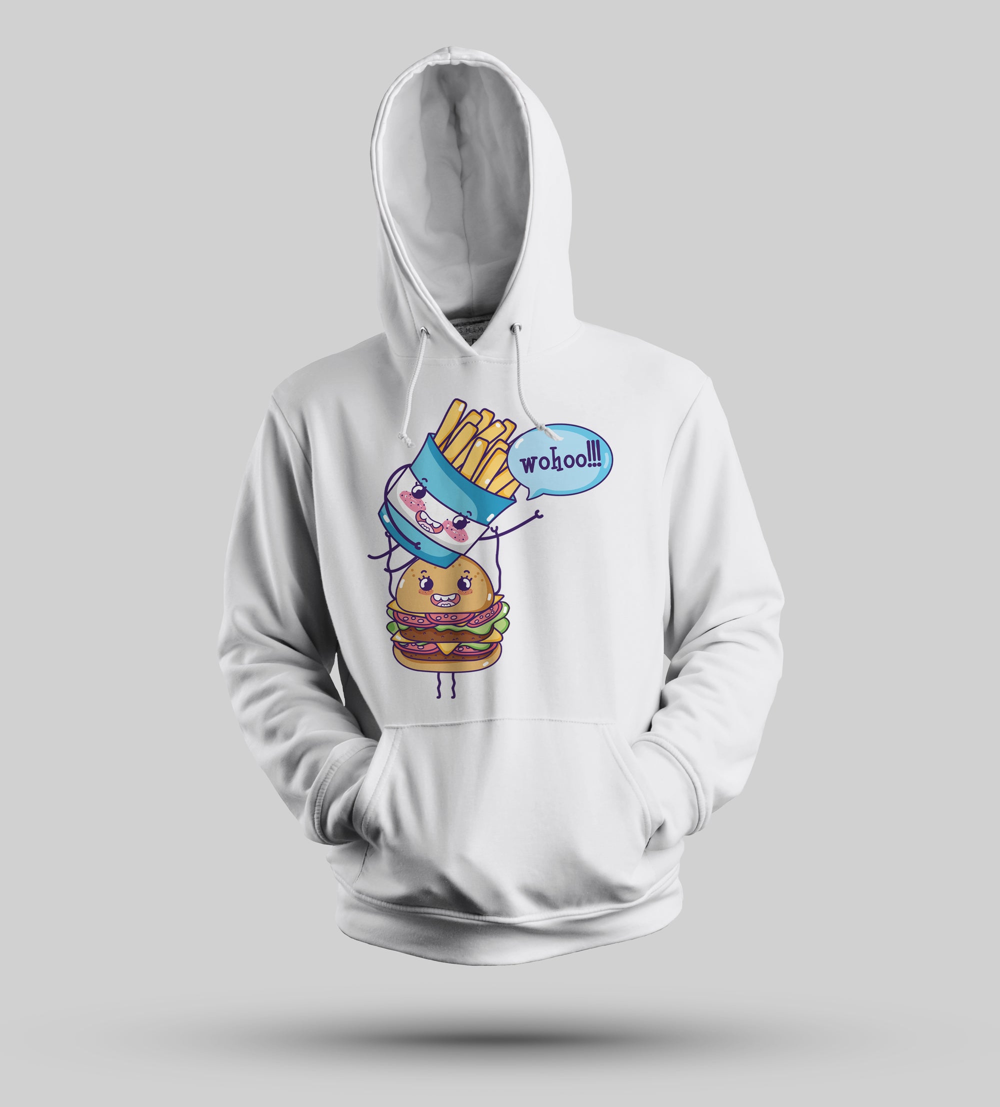 Fast Food Frenzy Hoodie - Catch the Excitement