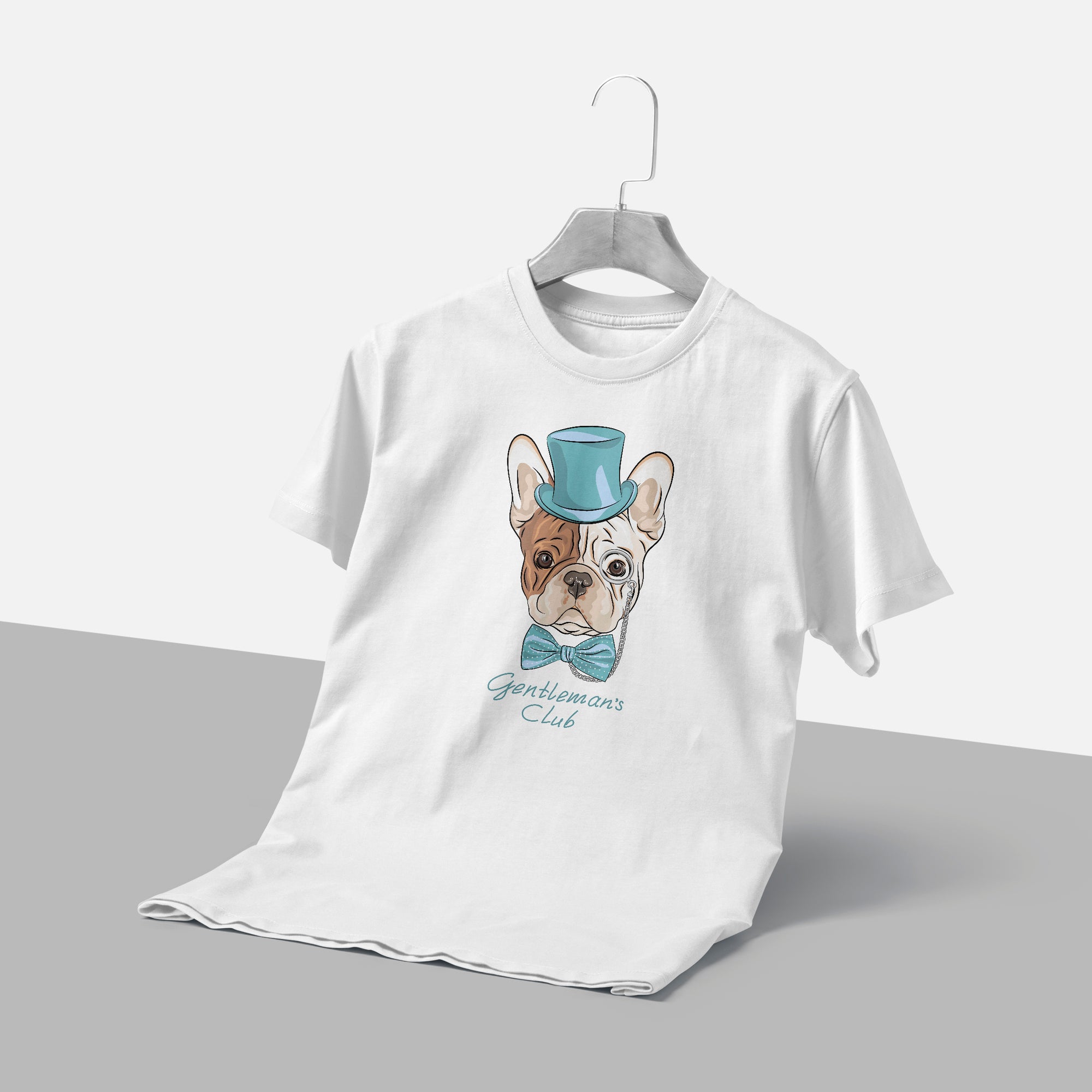 Monocle Dog Face T-Shirt