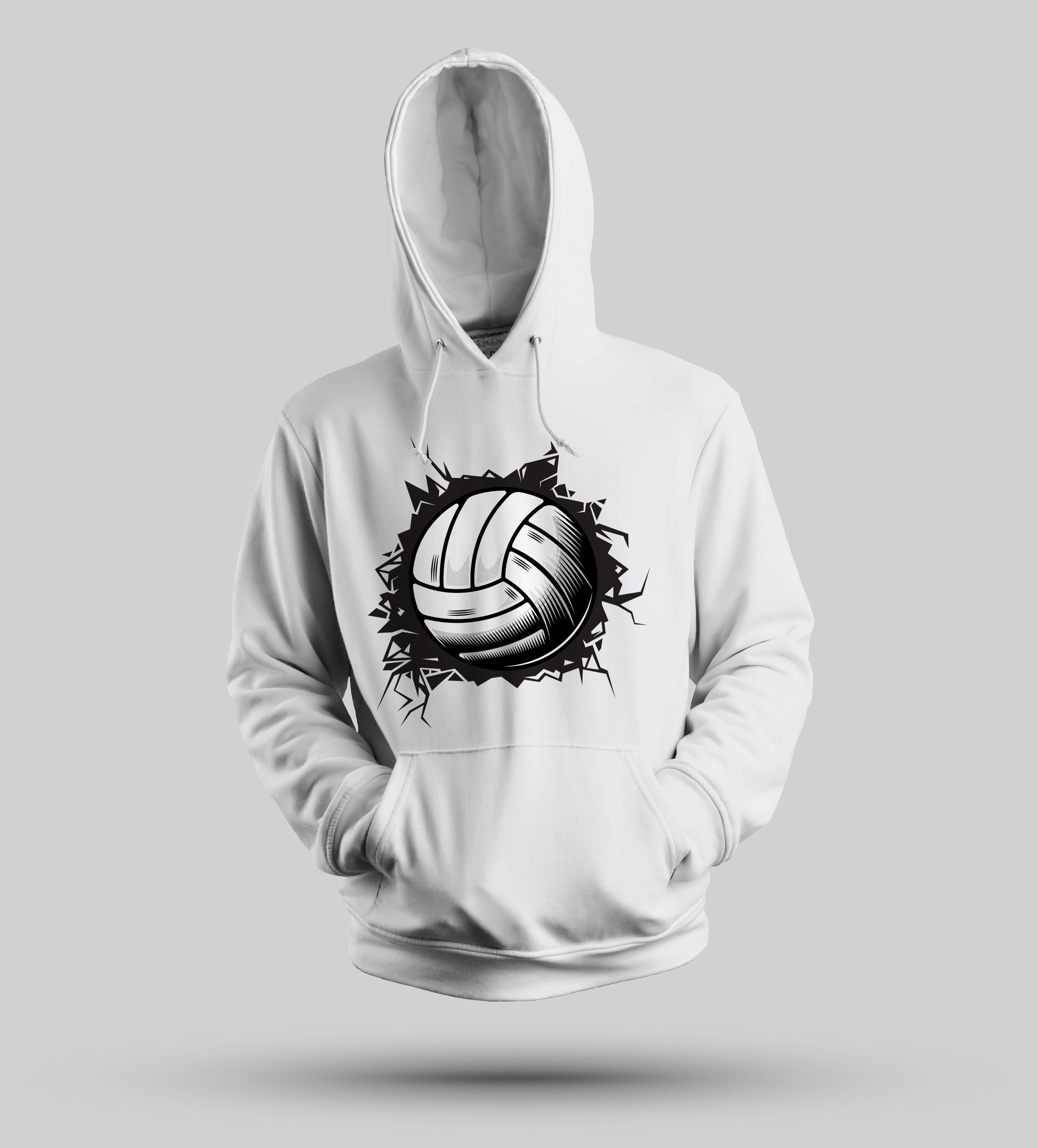 Shadow Spike Volleyball Hoodie